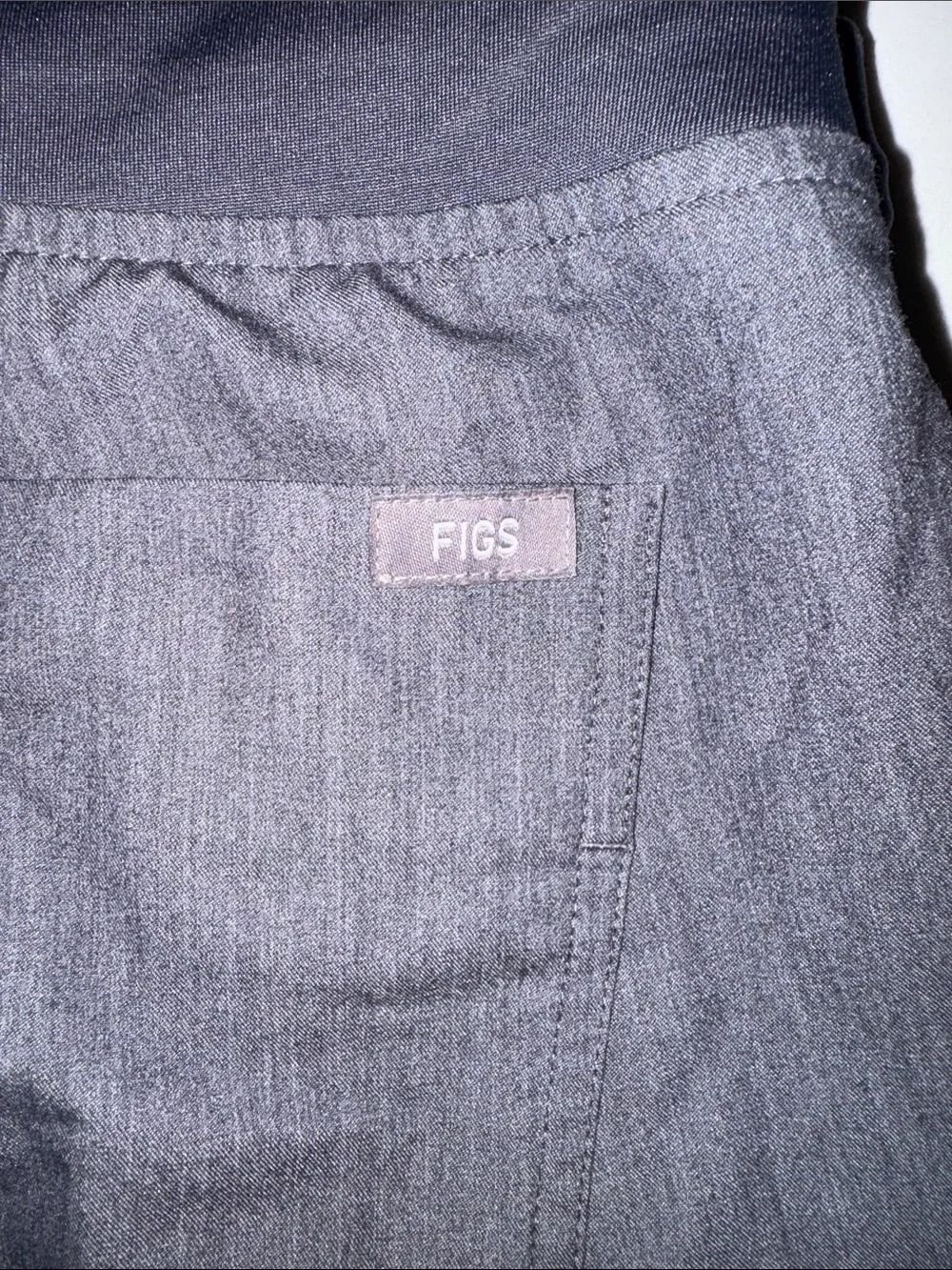 Figs Women’s Cropped Ankle Pants in Charcoal Gray NWOT size SMALL